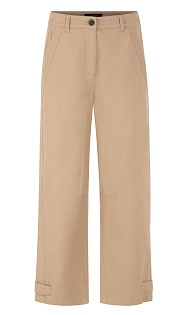 Широкие брюки из хлопка