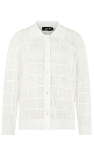 Кардиган с ажурным узором