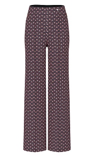 Брюки с принтом