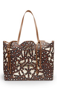 Сумка-шопер из кожи