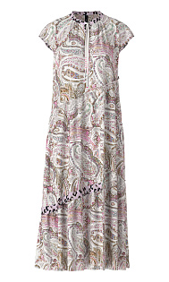 Платье из хлопка и шелка Marc Cain, US21.07W56/110-D, тема Tough & Sweet, сезон Весна-Лето 2023