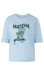 Футболка с принтом