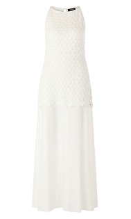 Трикотажное платье макси