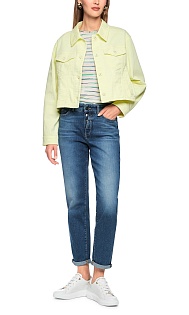 Джинсы с подворотами