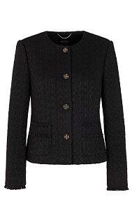 Жакет из пряжи букле