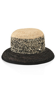 Плетеная шляпа Marc Cain, UCH1.04Z33/900-E, тема Vacation Vibes, сезон Весна-Лето 2023