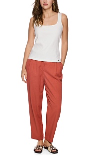 Топ в рубчик из модала