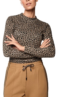 Пуловер с принтом