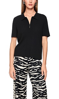 Поло из шерсти и вискозы