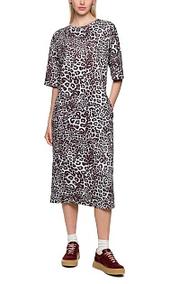 Платье с принтом