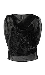 Шелковый топ