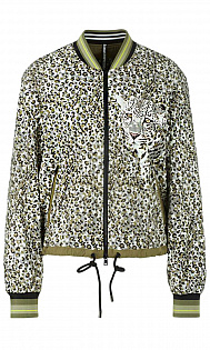 Куртка с леопардовым принтом Marc Cain, SS31.11W82/589-D, тема Type of Leo, сезон Весна-Лето 2022