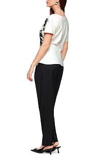 Блуза с принтом