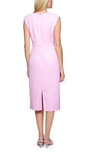 Приталенное миди платье