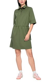 Спортивное платье с поясом