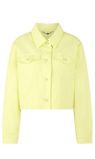 Короткая джинсовая куртка