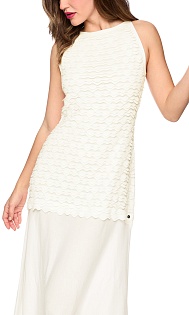 Трикотажное платье макси