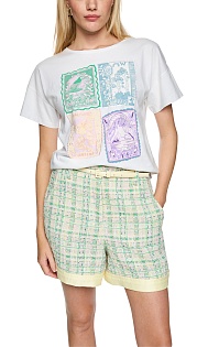 Футболка с принтом