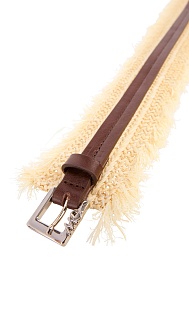 Ремень из рафии