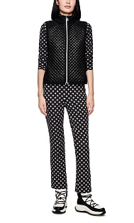 Брюки с принтом