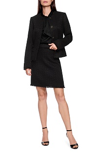 Жакет из пряжи букле