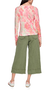 Лонгслив с принтом