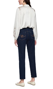 Укороченные джинсы