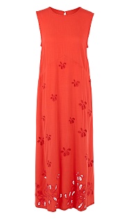 Платье с вышивкой