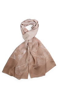 Шарф из шелка