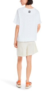 Футболка с фактурным узором