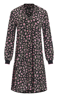 Платье с принтом Marc Cain, TS21.44W23/244-B, тема Call It Pink, сезон Осень-Зима 2022
