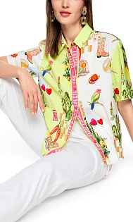 Рубашка с принтом