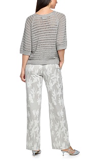 Ажурный пуловер