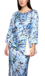 Платье с принтом