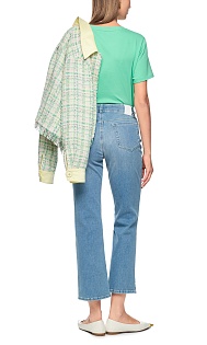 Укороченные джинсы