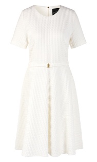 Платье из вафельного пике