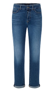 Джинсы с подворотами