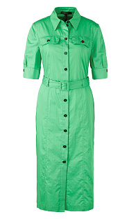 Платье-рубашка из хлопка Marc Cain, UC21.20W35/550-C, тема Summer Office, сезон Весна-Лето 2023