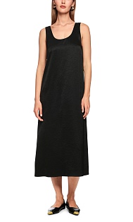 Атласное платье