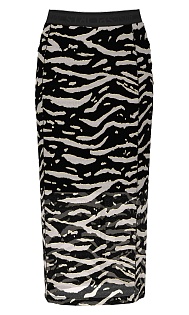 Юбка с принтом