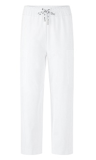 Укороченные брюки на кулиске