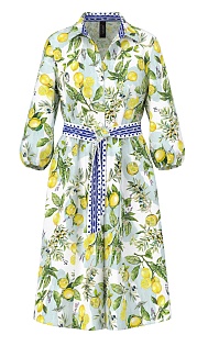 Платье из хлопка с принтом