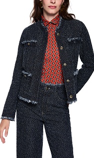 Жакет из твида