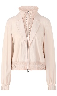 Куртка на молнии с лацканами