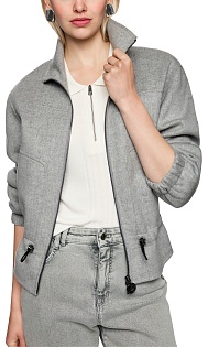 Куртка из шерсти на молнии