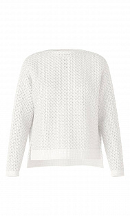 Пуловер из хлопка Marc Cain, SS41.20M14/110-D, тема Type of Leo, сезон Весна-Лето 2022