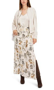 Юбка из шелка