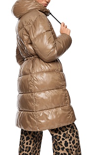 Пальто с кулиской