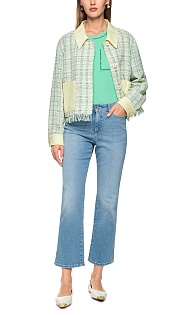 Укороченные джинсы