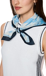 Платок из хлопка и шелка